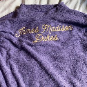 James Madison Dukes Mock Neck Sweater
